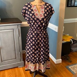 Loft boho midi dress